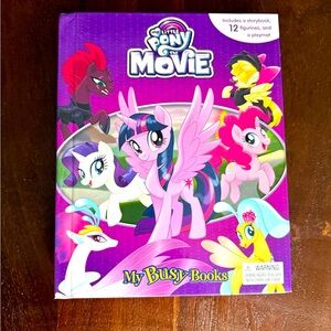 My Little Pony Movie My Busy Books Brand New Never Used
